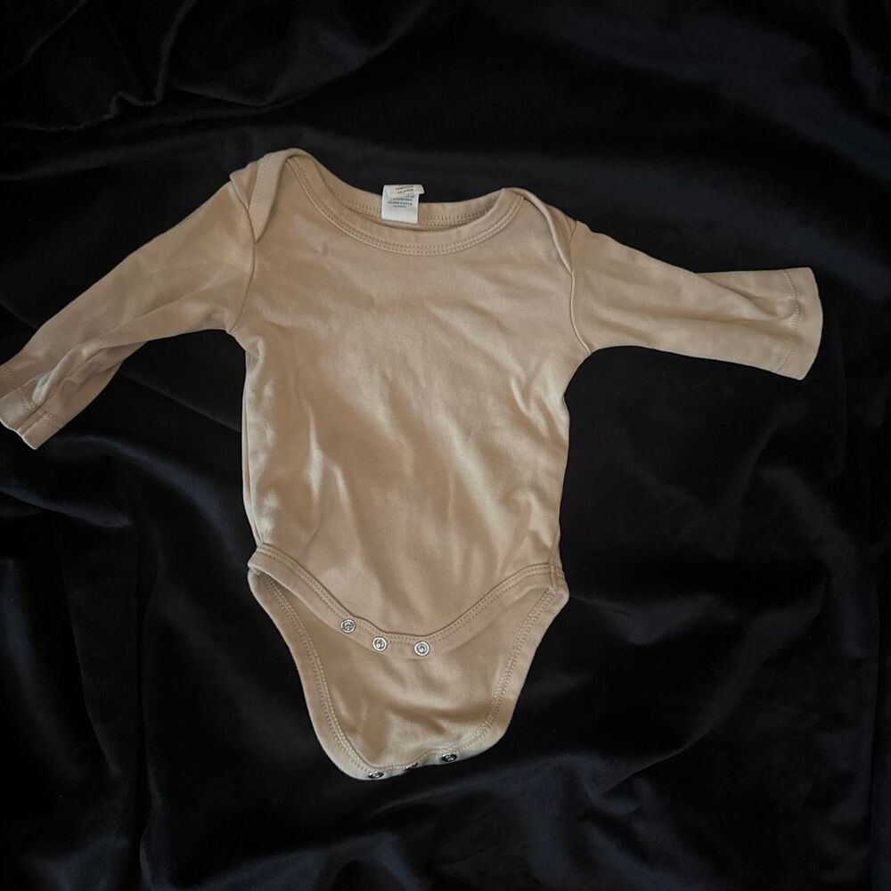 Colored-organics Tan and Brown Sleepsuits-babygrows